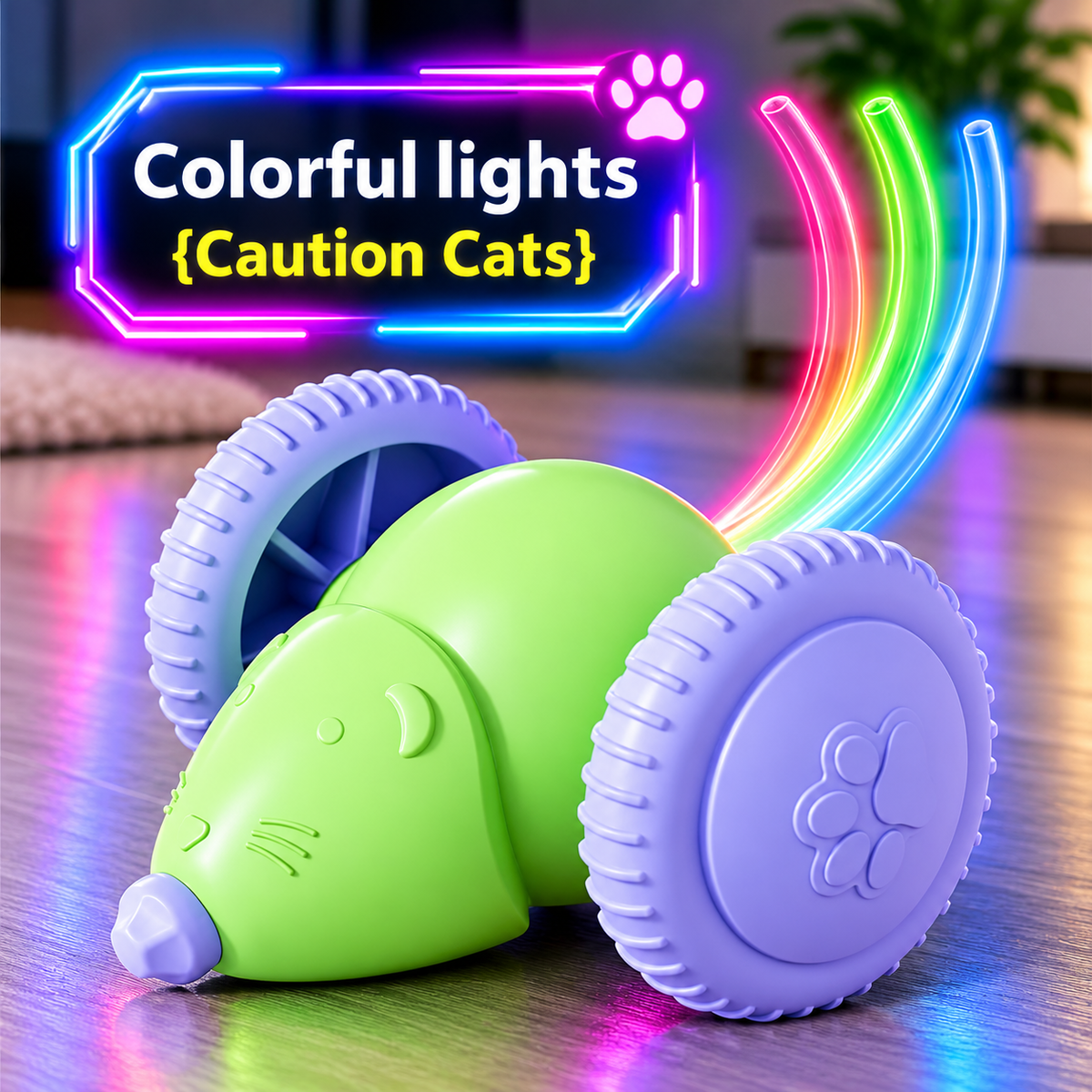 Interactive Electric Cat Toy – Automatic Moving Mouse