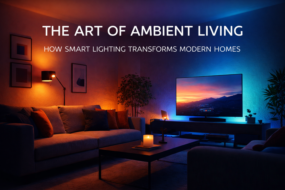 The Art of Ambient Living: How Smart Lighting Transforms Modern Homes