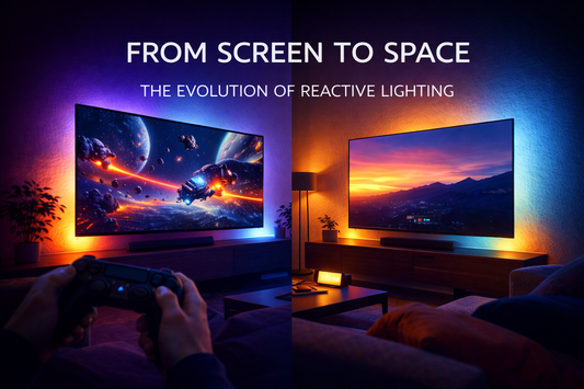 From Screen to Space: The Evolution of Reactive Lighting