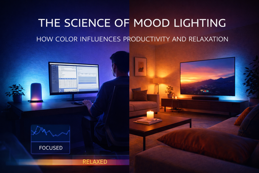 The Science of Mood Lighting: How Color Influences Productivity and Relaxation